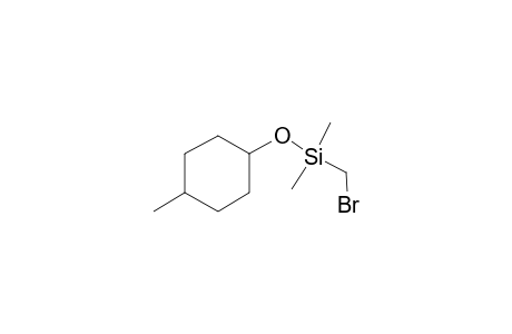 Trans-4-methylcyclohexanol, bromomethyldimethylsilyl ether