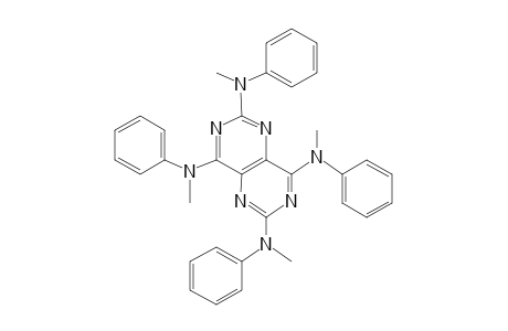 2,4,6,8-Tetrakis(N-methylanilino)pyrimido[5,4-D]pyrimidine