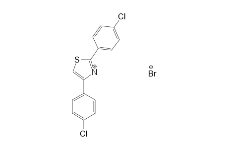 2,4-bis(p-chlorophenyl)thiazole, hydrobromide