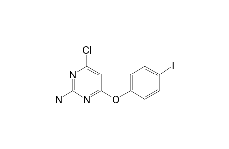 2-Amino-4-chloro-6-(4-iodophenoxy)pyrimidine