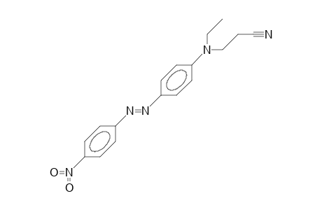 3-{N-ethyl-p-[(p-nitrophenyl)azo]anilino}propionitrile