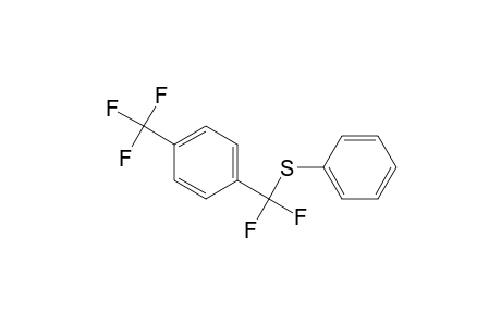 1-[bis(Fluoranyl)-phenylsulfanyl-methyl]-4-(trifluoromethyl)benzene