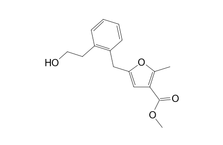 Methyl 5-[2-(2-Hydroxyethyl)benzyl]-2-methylfuran-3-carboxylate