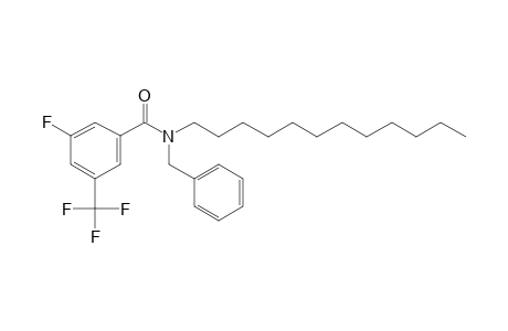 Benzamide, 3-fluoro-5-trifluoromethyl-N-benzyl-N-dodecyl-