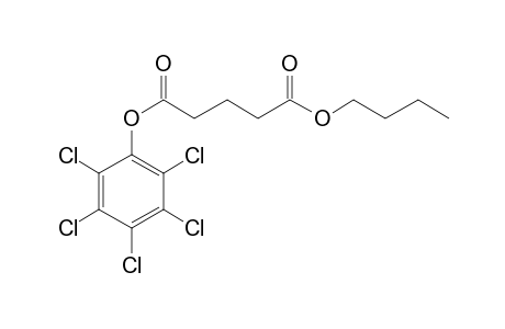 Glutaric acid, butyl pentachlorophenyl ester