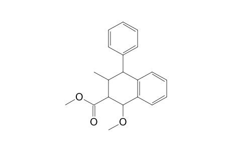 1-Methoxy-2-(methoxycarbonyl)-3-methyl-4-phenyl-1,2,3,4-tetrahydronapthalene