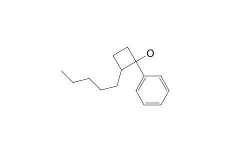 1-Phenyl-2-pentylcyclobutanol