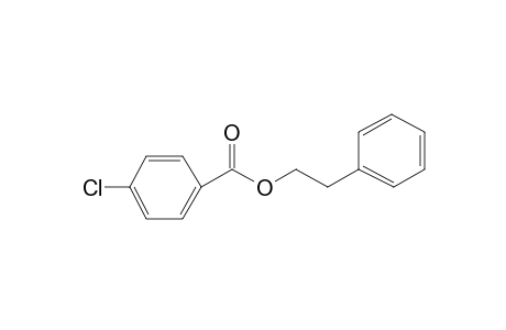 4-Chlorobenzoic acid, 2-phenylethyl ester