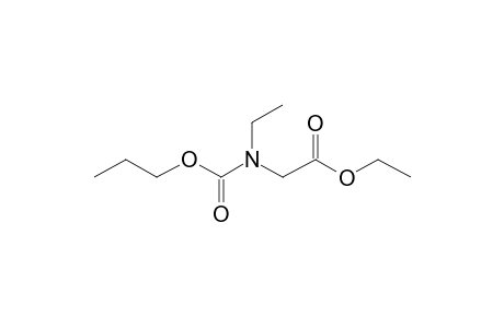 Glycine, N-ethyl-N-propoxycarbonyl-, ethyl ester