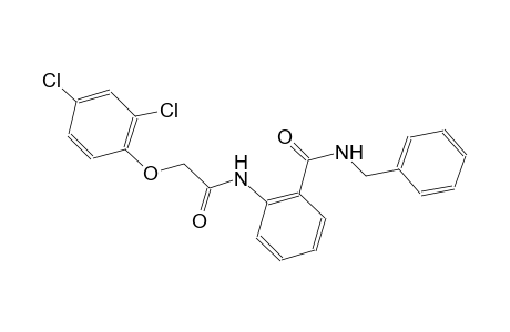 N-benzyl-2-{[(2,4-dichlorophenoxy)acetyl]amino}benzamide