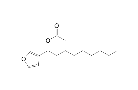 1-(3-Furyl)nonyl acetate