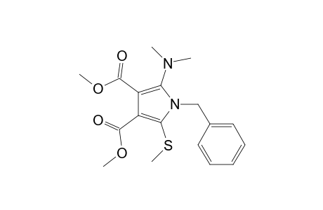 1-BENZYL-5-(DIMETHYLAMINO)-2-(METHYLTHIO)-3,4-BIS-(METHOXYCARBONYL)-PYRROLE