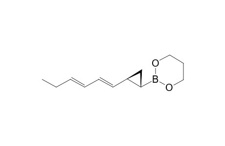 2-[(1S,2S)-((1E,3E)-2-Hexa-1,3-dienyl)-cyclopropyl]-[1,3,2]dioxaborinane