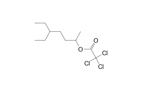 Trichloroacetic acid, 4-ethyl-1-methylhexyl ester