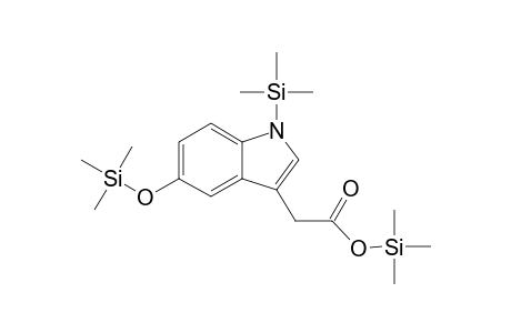 1H-Indole-3-acetic acid, 1-(trimethylsilyl)-5-[(trimethylsilyl)oxy]-, trimethylsilyl ester