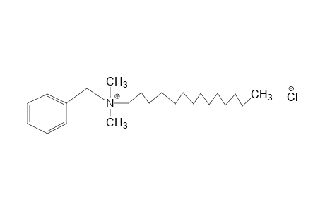 benzyldimethyltetradecylammonium chloride