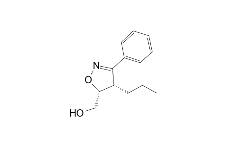 [(4S,5R)-3-phenyl-4-propyl-2-isoxazolin-5-yl]methanol