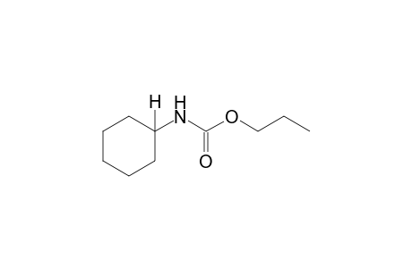 cyclohexanecarbamic acid, propyl ester