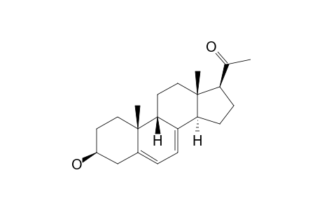 Pregna-5,7-dien-20-one, 3-hydroxy-, (3.beta.,9.beta.)-