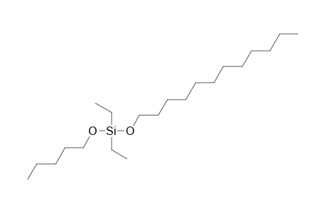 Silane, diethyldodecyloxypentyloxy-