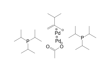 mu-(Acetate)-mu-(2-isopropylallyl)-bis(triisopropylpliosphine)dipalladium(I)