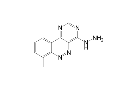 (7-methyl-4-pyrimido[5,4-c]cinnolinyl)hydrazine