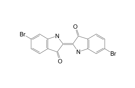 6-bromo-2-(6-bromo-1,3-dihydro-3-oxo-2H-indol-2-ylidene)-1,2-dihydro-3H-indol-3-one