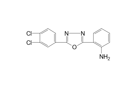 2-(o-aminophenyl)-5-(3,4-dichlorophenyl)-1,3,4-oxadiazole
