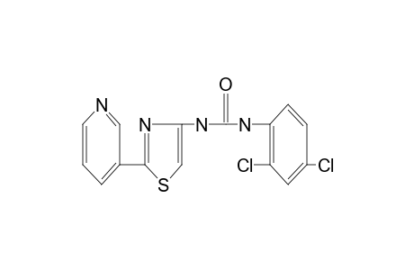 1-(2,4-dichlorophenyl)-3-[2-(3-pyridyl)-4-thiazolyl]urea