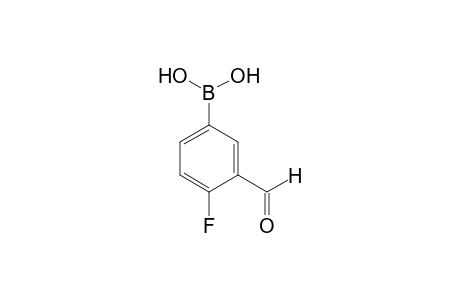 4-Fluoro-3-formylbenzeneboronic acid