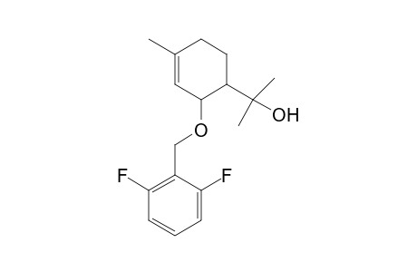 2-(2-[(2,6-Difluorobenzyl)oxy]-4-methyl-3-cyclohexen-1-yl)-2-propanol