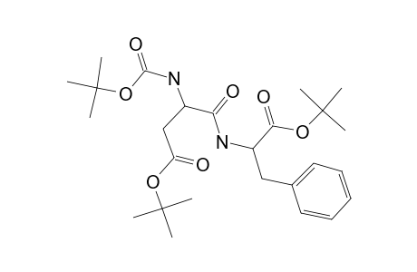 3-Tert-butoxycarbonylamino-N-(1-tert-butoxycarbonyl-2-phenyl-ethyl)-succinamic acid, tert-butyl ester