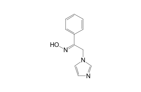 Acetophenone, 2-imidazol-1-yl-, oxime