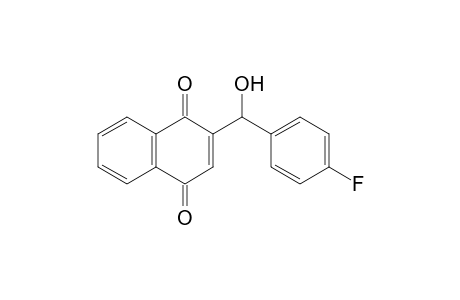 2-[1'-Hydroxy-1'-(4-fluorophenyl)methyl]-1,4-naphthoquinone