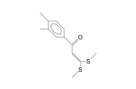 1-(3,4-Dimethyl-phenyl)-3,3-bis(methylthio)-prop-2-en-one