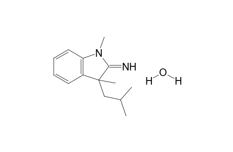 2-Imino-1,3-dihydro-1,3-dimethyl-3-(2'-methylpropyl)-3H-indole - hydrate