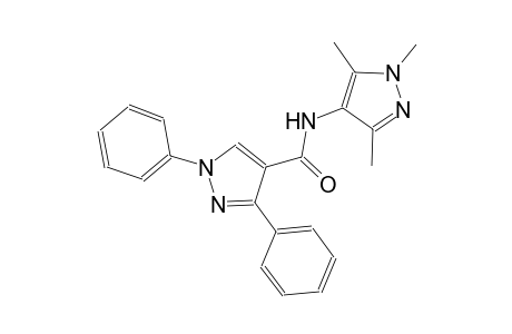 1,3-diphenyl-N-(1,3,5-trimethyl-1H-pyrazol-4-yl)-1H-pyrazole-4-carboxamide