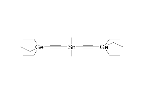 DIMETHYLBIS(TRIETHYLGERMYLETHYNYL)TIN