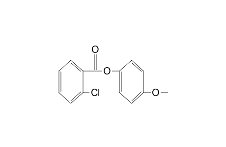 o-chlorobenzoic acid, p-methoxyphenyl ester