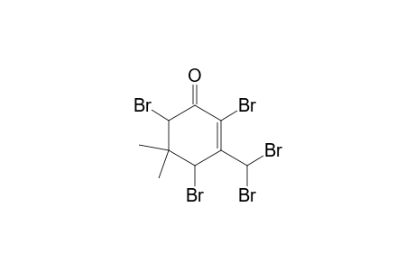 2-Cyclohexen-1-one, 2,4,6-tribromo-3-(dibromomethyl)-5,5-dimethyl-