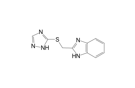 2-[(1H-1,2,4-Triazol-5-ylsulfanyl)methyl]-1H-benzimidazole