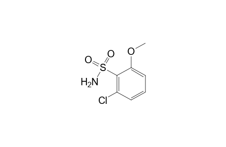 2-Chloro-6-methoxybenzenesulfonamide