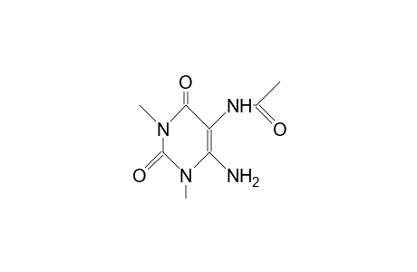 6-Amino-5-acetamido-1,3-dimethyl-uracil