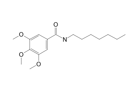 Benzamide, 3,4,5-trimethoxy-N-heptyl-