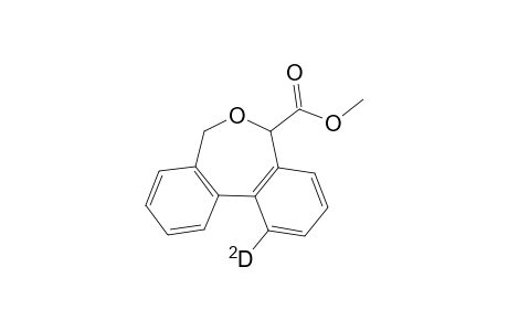 1-Deuterio-5,7-dihydrobenzo[d][2]benzoxepin-5-carboxylic acid methyl ester