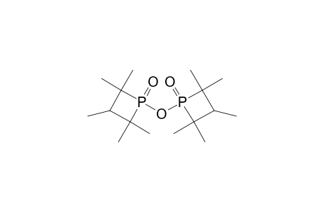 2,2,3,4,4-Pentamethyl-1-[(2,2,3,4,4-pentamethyl-1-oxido-1-phosphetanyl)oxy]phosphetane 1-oxide