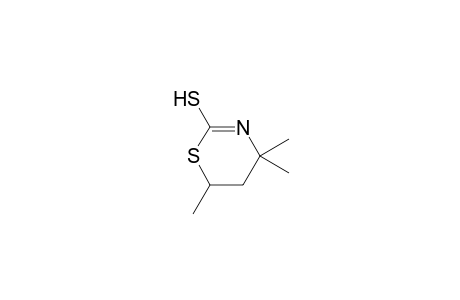 4,4,6-Trimethyl-1,3-thiazinane-2-thione