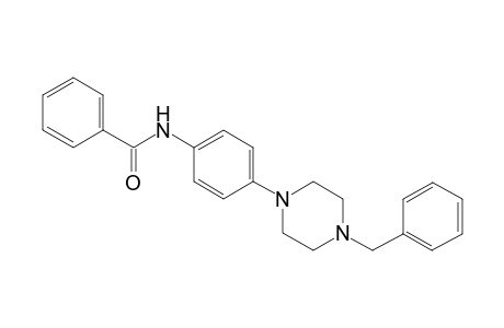 N-[4-(4-benzyl-1-piperazinyl)phenyl]benzamide