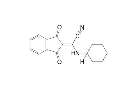 alpha-(CYCLOHEXYLAMINO)-1,3-DIOXO-delta2,alpha-INDANACETONITRILE