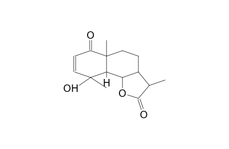 9-Hydroxy-3,5a,9-trimethyl-3a,5,5a,9,9a,9b-hexahydronaphtho[1,2-b]furan-2,6(3H,4H)-dione